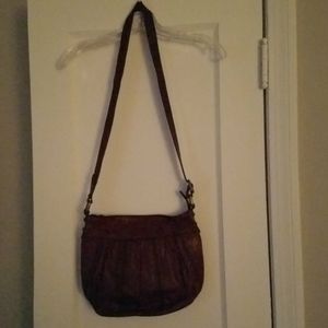 Fossil Leather Crossbody Bag